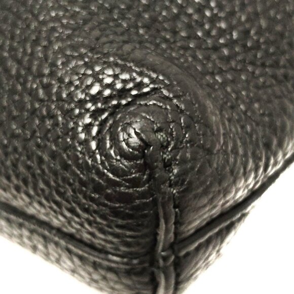 Auth GUCCI Interlocking G 322059 Black Leather - Shoulder Bag - Picture 4 of 11